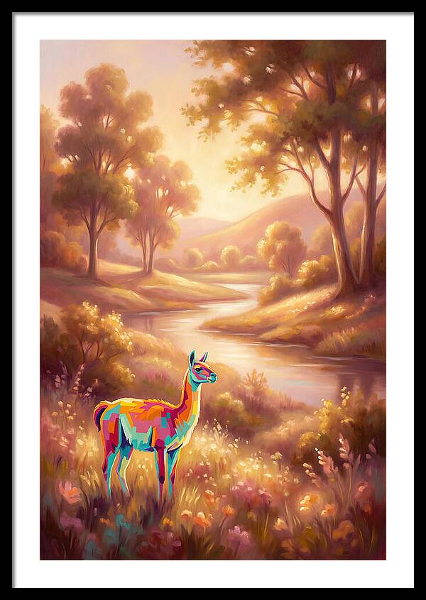 Guanaco In Nature