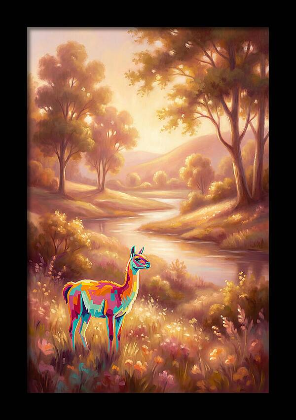 Guanaco In Nature