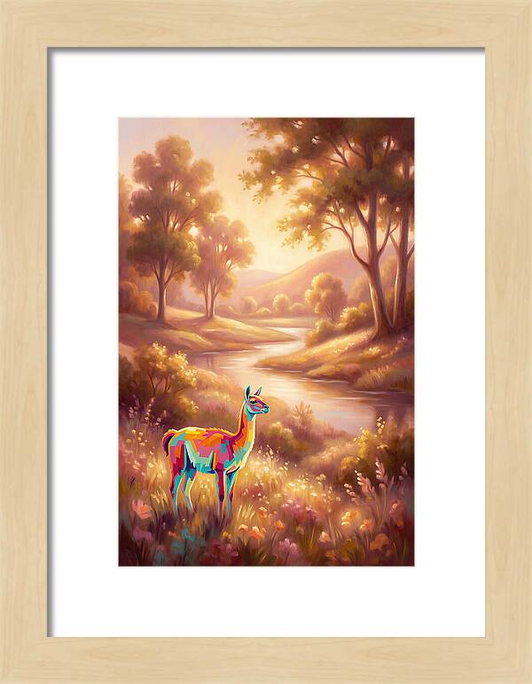 Guanaco In Nature