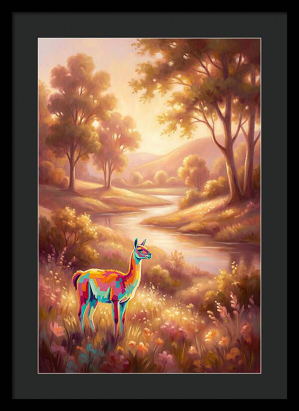 Guanaco In Nature