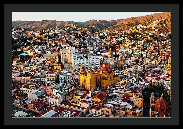 Guanajuato At Golden Hour
