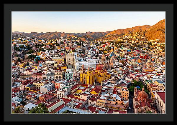 Guanajuato Cityscape At Dusk