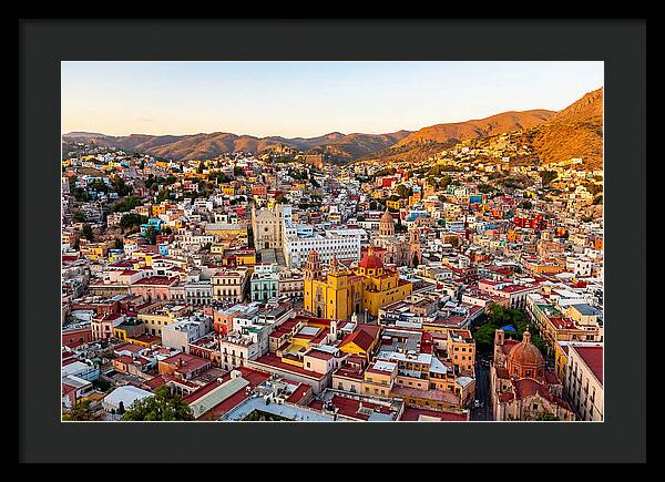 Guanajuato Cityscape At Dusk