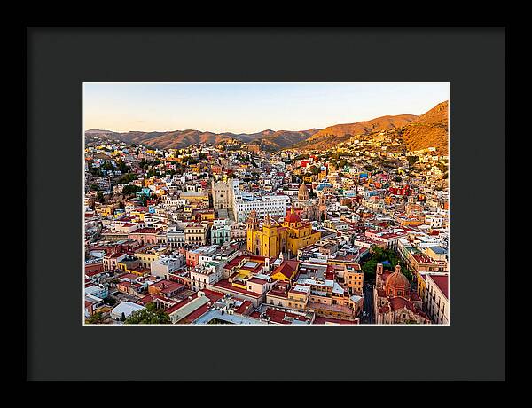 Guanajuato Cityscape At Dusk