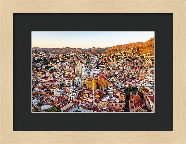 Guanajuato Cityscape At Dusk