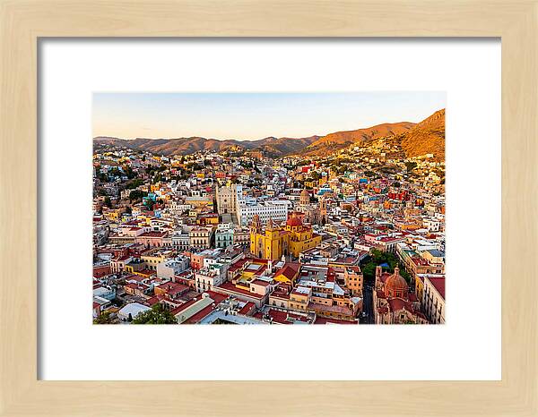 Guanajuato Cityscape At Dusk