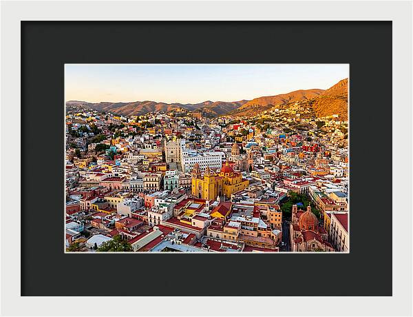 Guanajuato Cityscape At Dusk