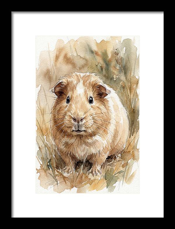 Guinea Pig In Nature
