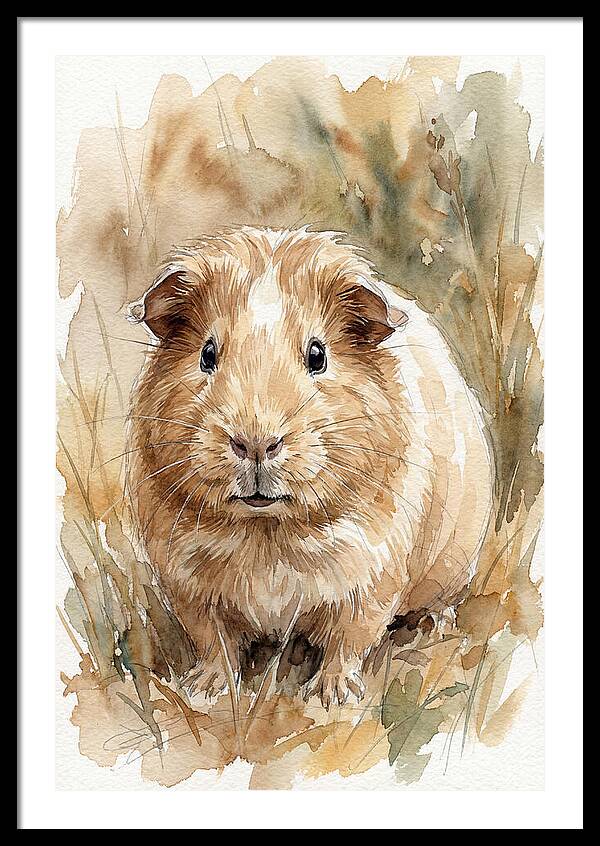 Guinea Pig In Nature