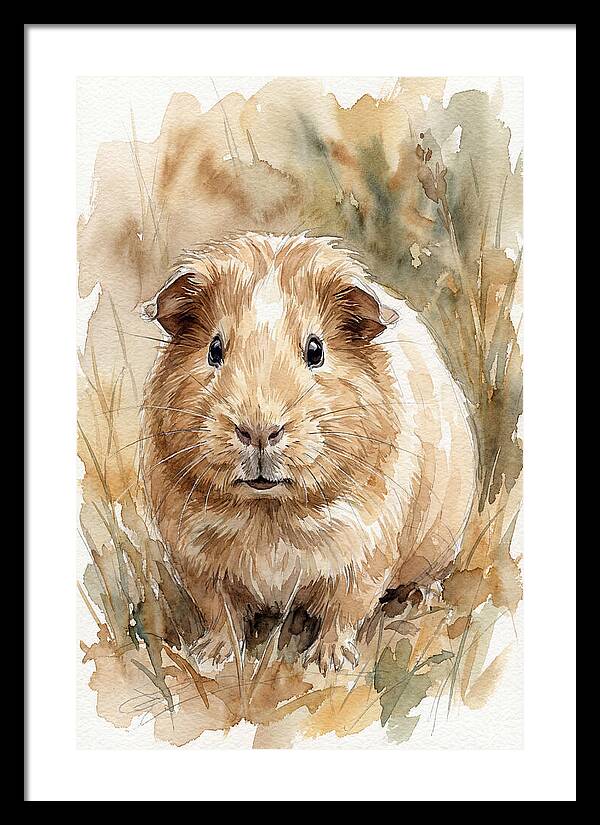 Guinea Pig In Nature