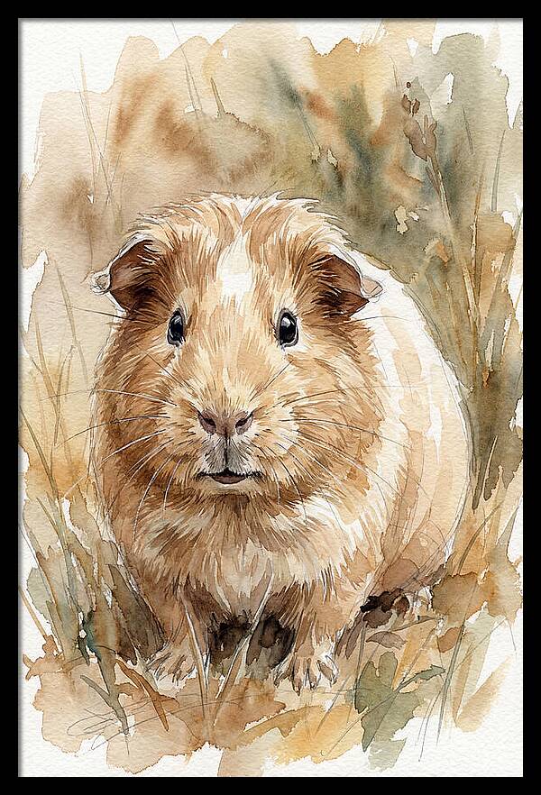 Guinea Pig In Nature