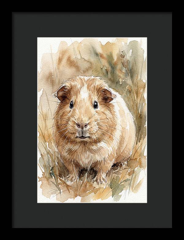 Guinea Pig In Nature