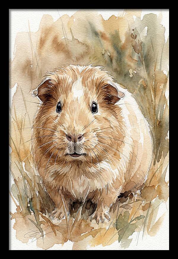 Guinea Pig In Nature
