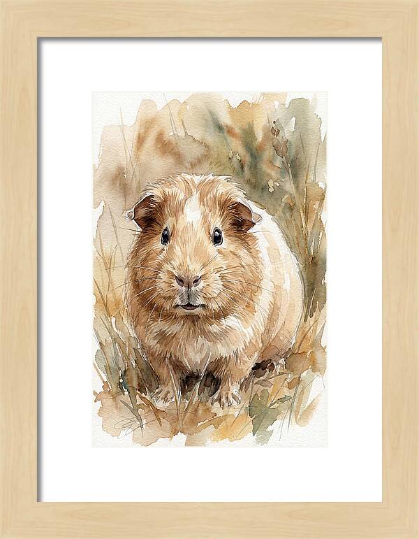 Guinea Pig In Nature