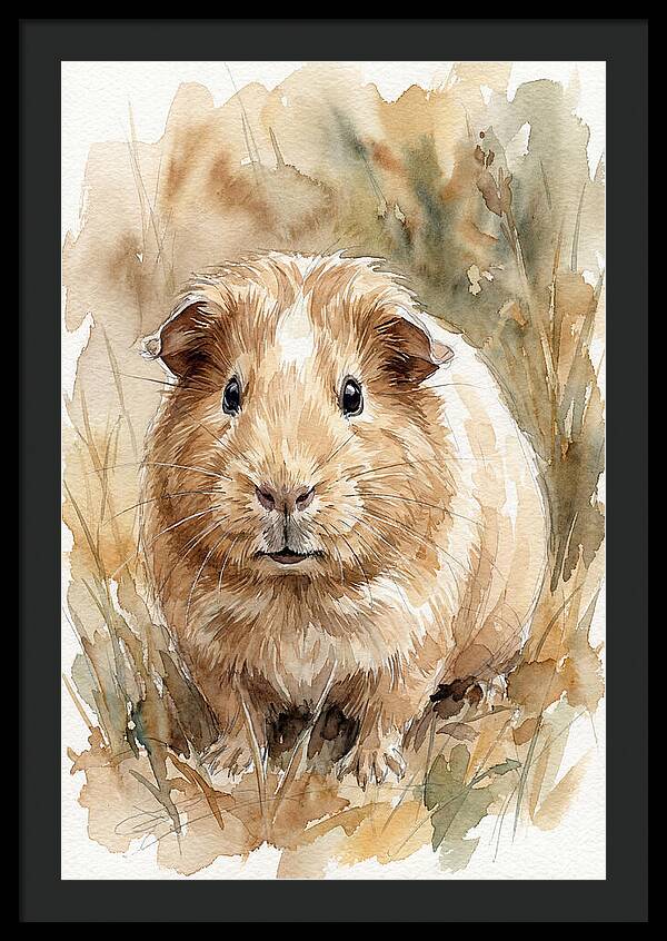 Guinea Pig In Nature
