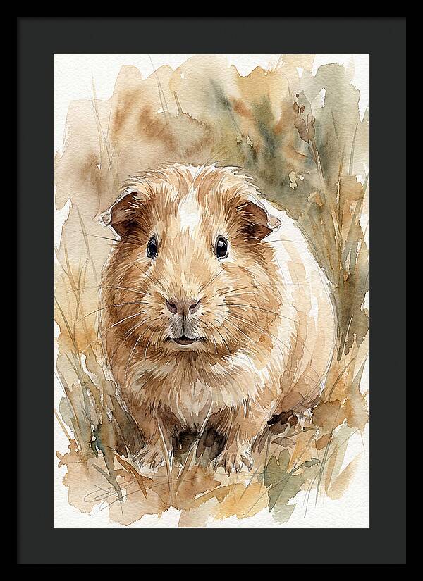 Guinea Pig In Nature