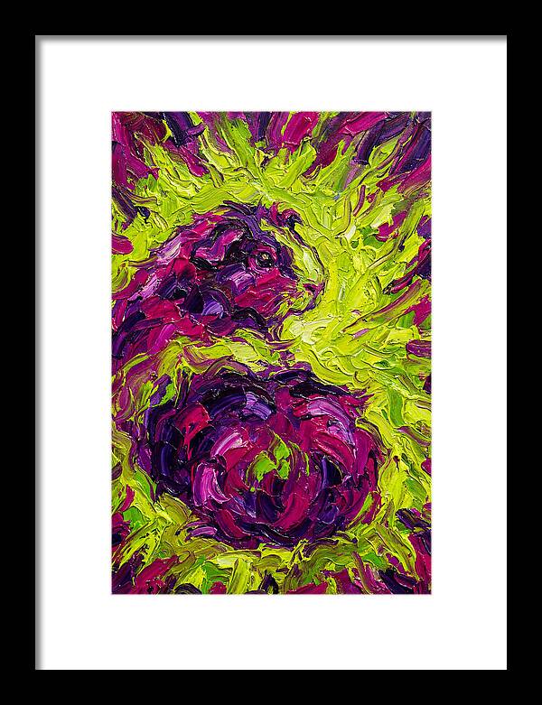 Guinea Pig In Vibrant Colors