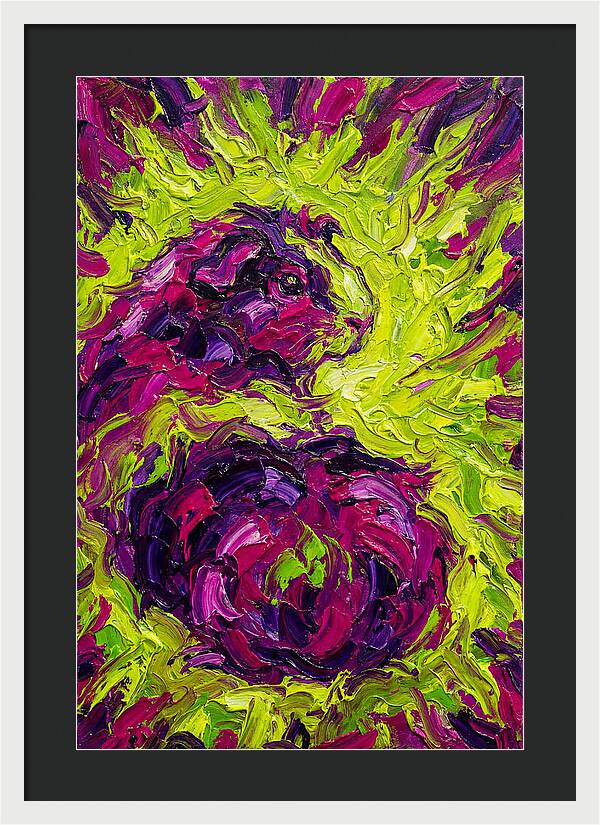 Guinea Pig In Vibrant Colors