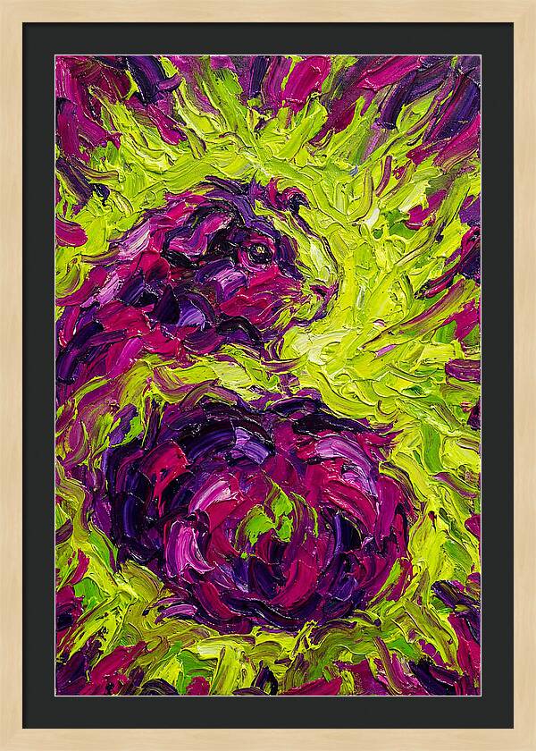 Guinea Pig In Vibrant Colors