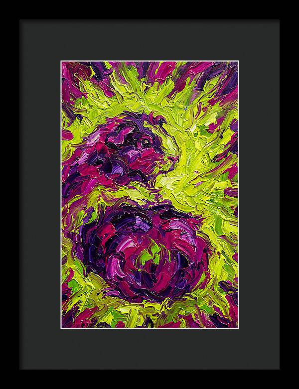 Guinea Pig In Vibrant Colors