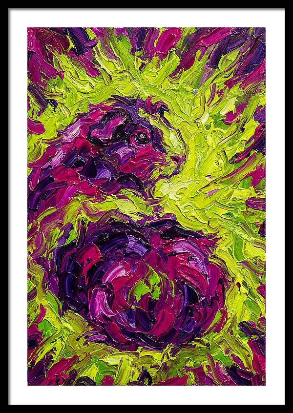 Guinea Pig In Vibrant Colors