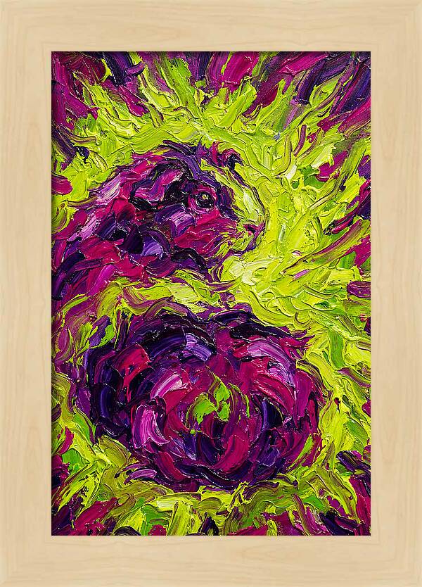 Guinea Pig In Vibrant Colors
