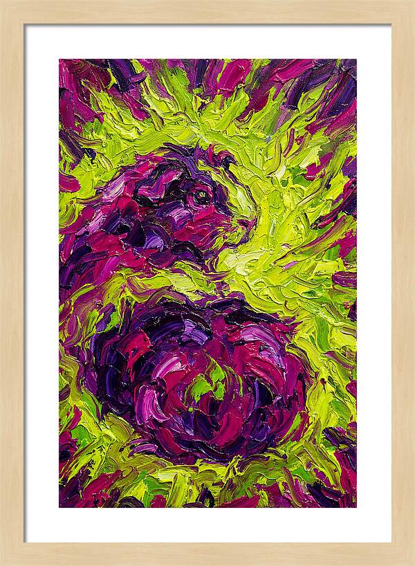 Guinea Pig In Vibrant Colors