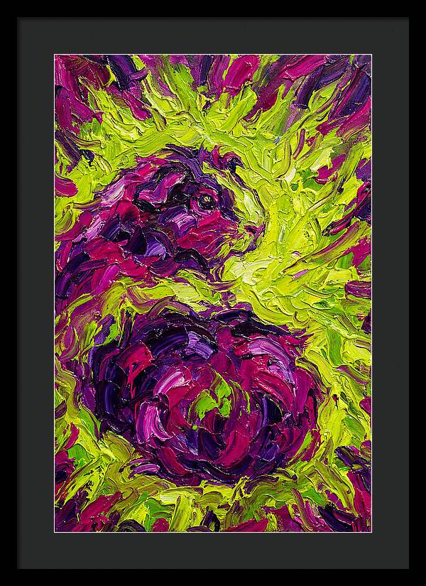 Guinea Pig In Vibrant Colors