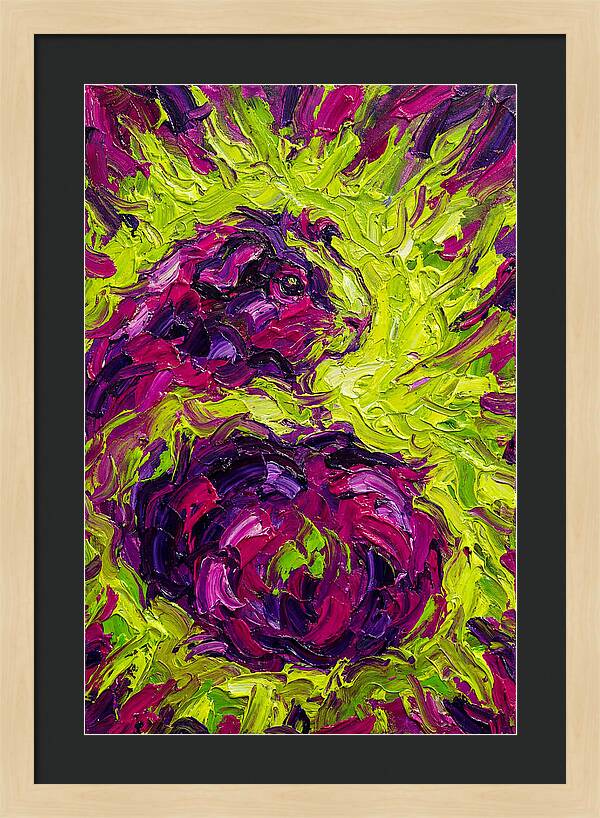 Guinea Pig In Vibrant Colors