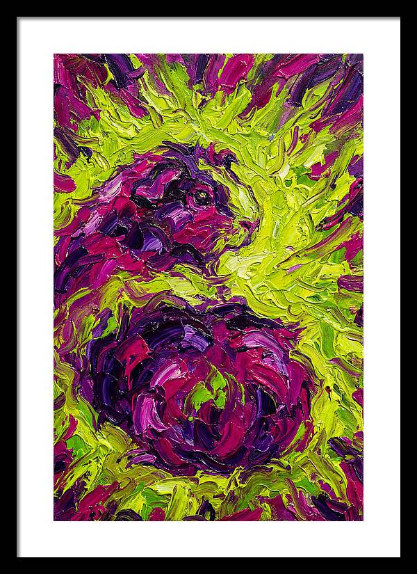 Guinea Pig In Vibrant Colors