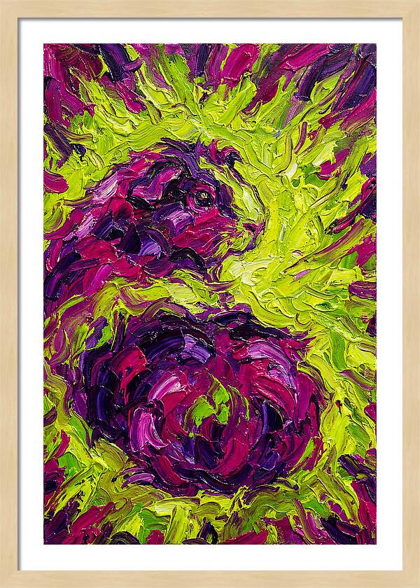 Guinea Pig In Vibrant Colors