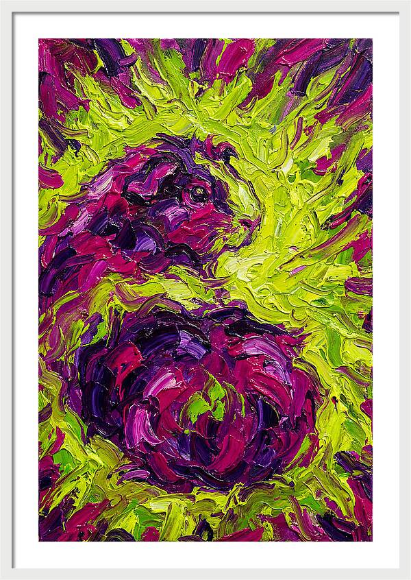 Guinea Pig In Vibrant Colors