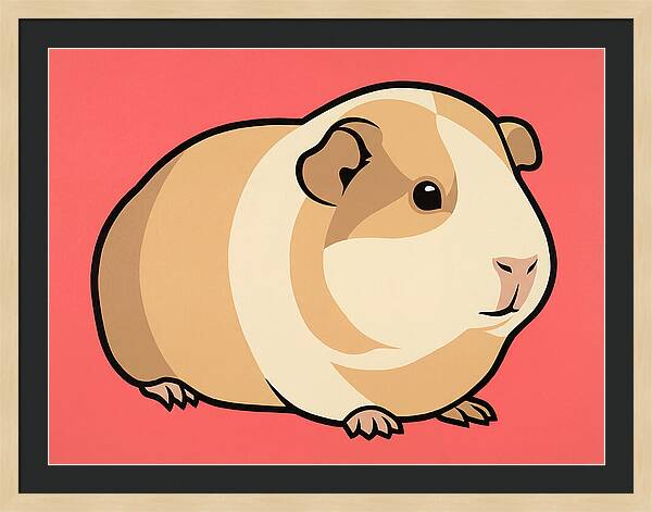 Guinea Pig Pop Art