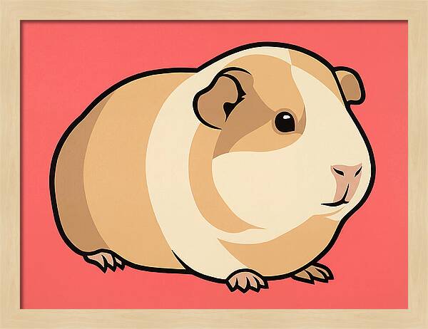 Guinea Pig Pop Art
