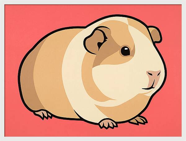 Guinea Pig Pop Art