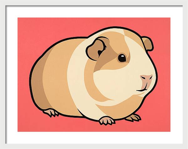Guinea Pig Pop Art