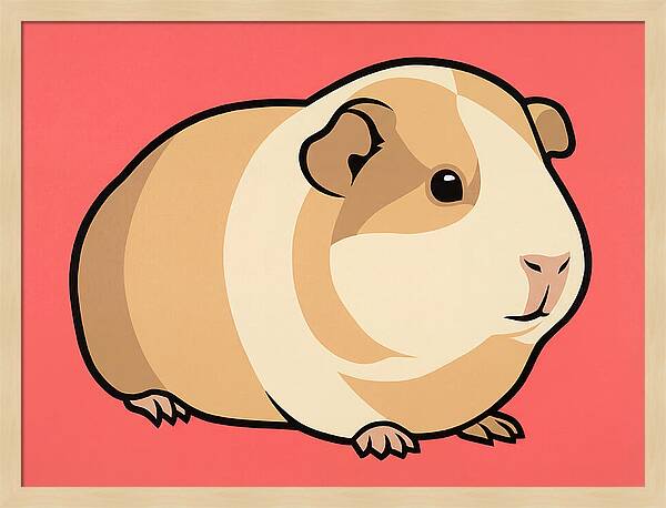 Guinea Pig Pop Art