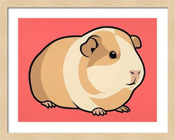 Guinea Pig Pop Art