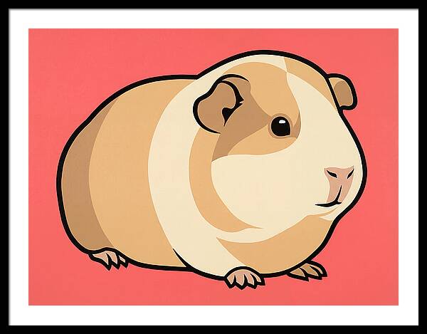 Guinea Pig Pop Art