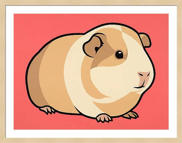 Guinea Pig Pop Art