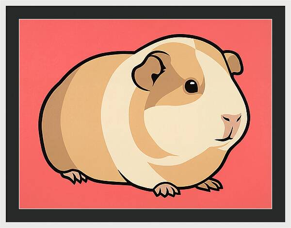 Guinea Pig Pop Art