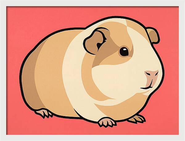 Guinea Pig Pop Art