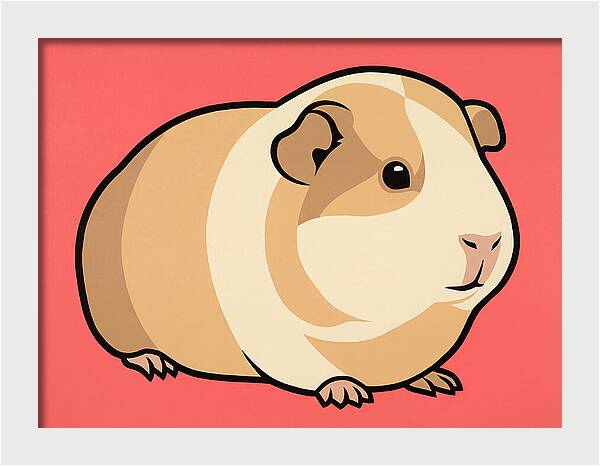 Guinea Pig Pop Art