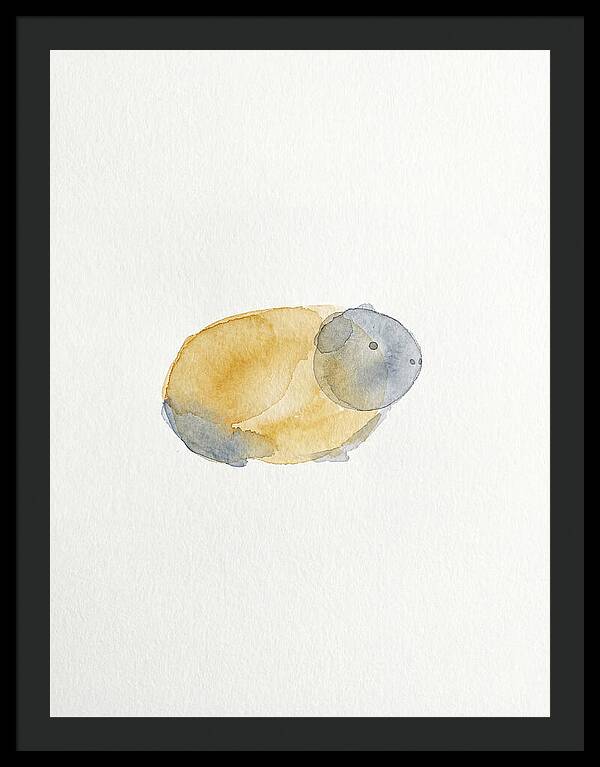 Guinea Pig Watercolor Illustration