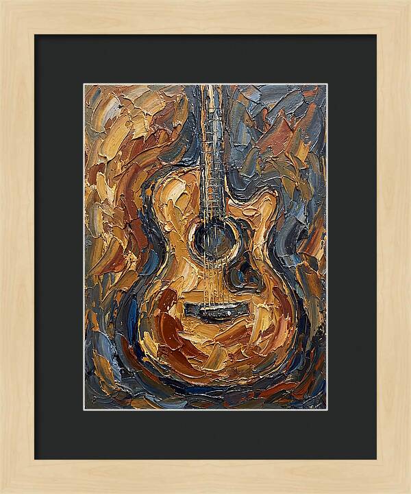 Guitar In Abstract Harmony