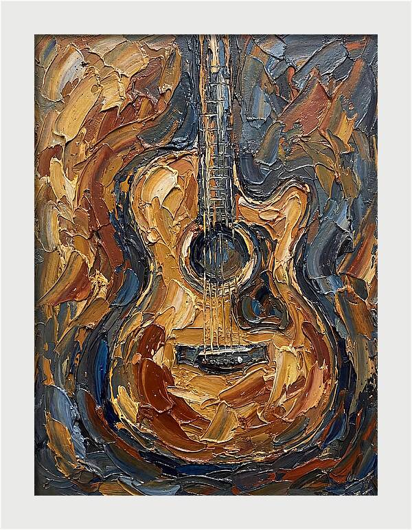 Guitar In Abstract Harmony