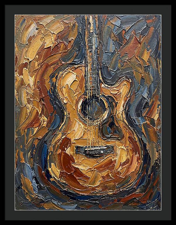 Guitar In Abstract Harmony