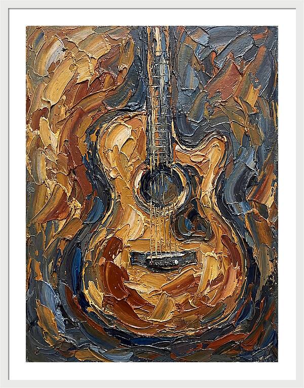 Guitar In Abstract Harmony