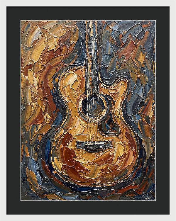 Guitar In Abstract Harmony