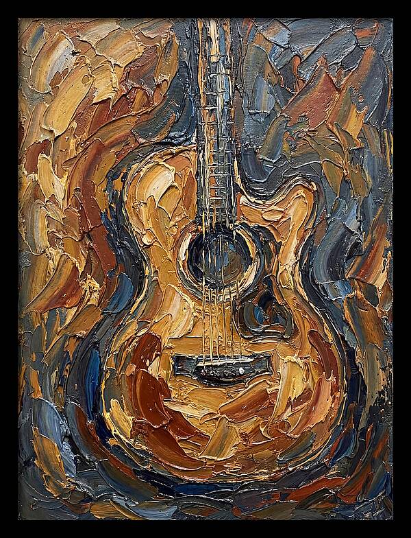 Guitar In Abstract Harmony